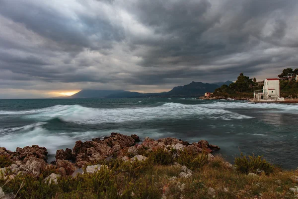 Sicily Coastline in Autumn — Stok fotoğraf