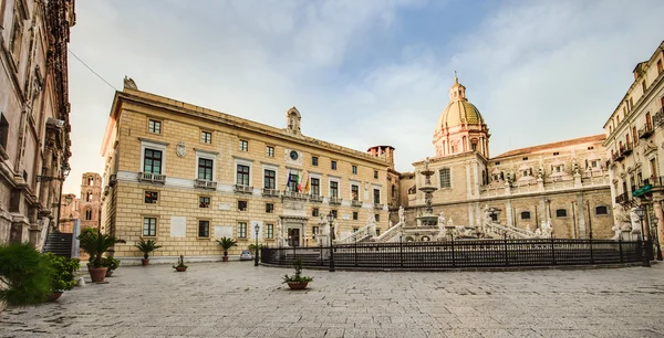 Palermo stadt in sizilien, italien — Stockfoto