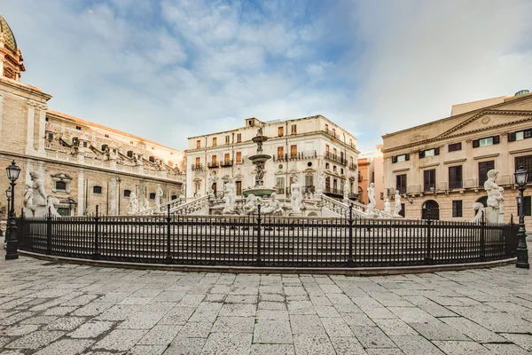 Palermo Città in Sicilia, Italia — Foto Stock