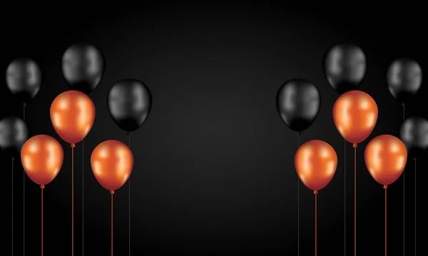 Llüstrasyon Balonuyla Mutlu Yıllar Arkaplanı — Stok Vektör