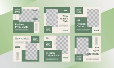 Dijital Pazarlama için Düzenlenebilir Posta Şablonu Sosyal Medya Pankartları.