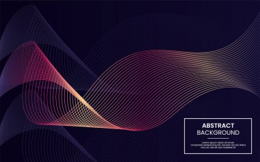 Minimum geometrik arkaplan. Vektör İllüstrasyonu