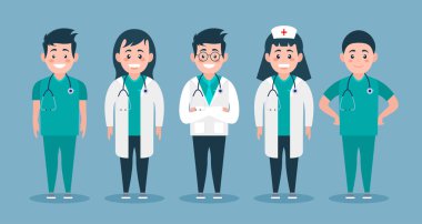 Farklı duyguları olan sevimli çizgi film elması.