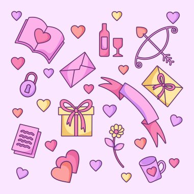 Sevgililer Günü Tasarım Elementleri