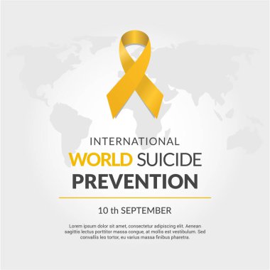 Uluslararası intihar önleme günü şablonu