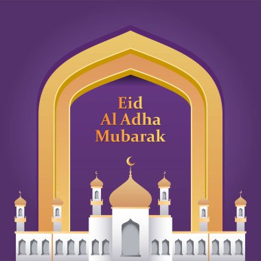 Ramazan kareem afiş arkaplan tasarımı illüstrasyonu