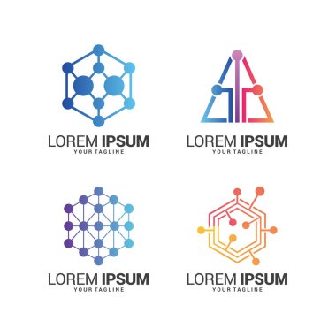 Modern logo tasarım şablonu