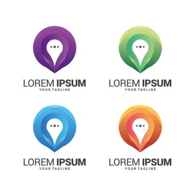 Modern logo tasarım şablonu