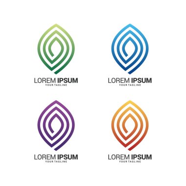 Modern logo tasarım şablonu