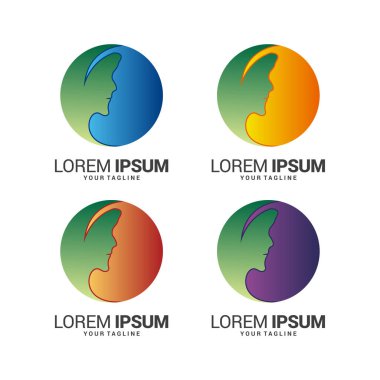 Modern logo tasarım şablonu