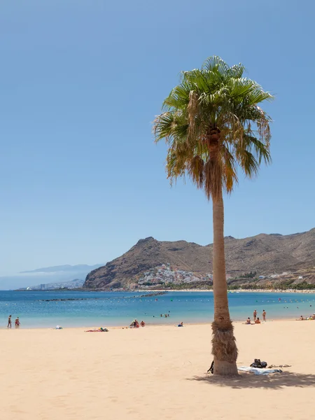 Stranden Las teresitas på Teneriffa — Stockfoto