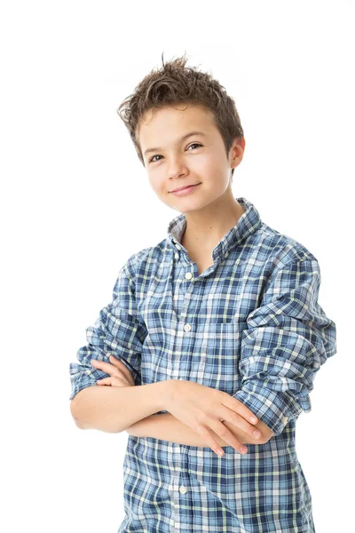 魅力的な 10 代の少年 — ストック写真