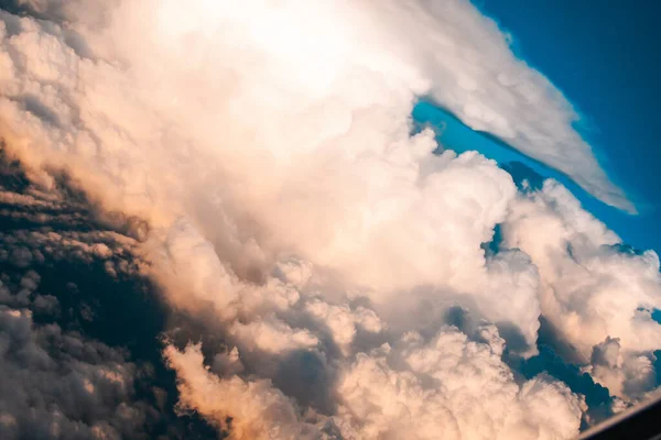 Vista Desde Ventana Del Avión —  Fotos de Stock