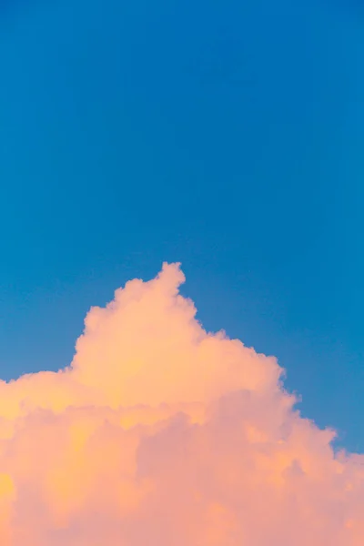 Nubes Rosadas Puesta Sol Cielo —  Fotos de Stock