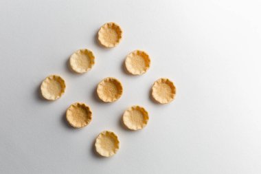 Fotokopi alanı olan beyaz arkaplandaki boş turtalar. Pankart.