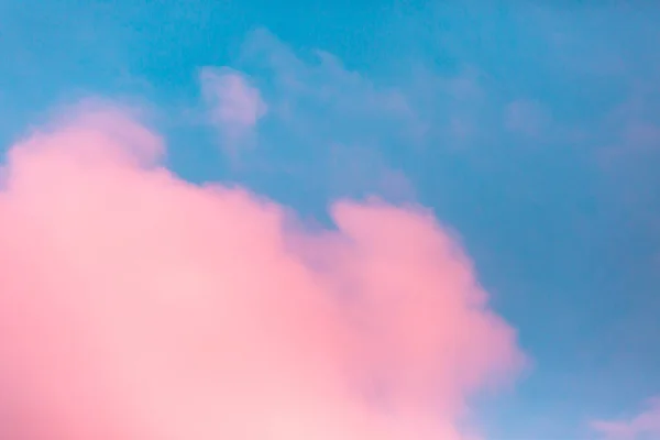 Nubes Rosadas Cielo Azul Puesta Salida Del Sol —  Fotos de Stock