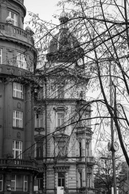 Prag şehrinin kentsel görüşleri