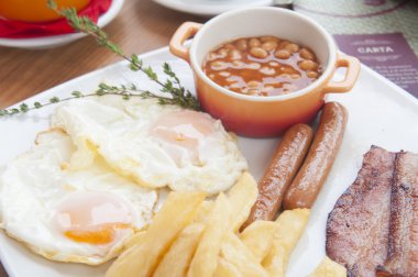 geleneksel tam İngiliz kahvaltısı