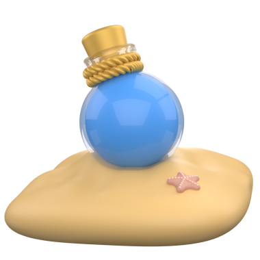 Okyanus yaşamından esinlenen bu üç boyutlu ikon sürüsüyle yeni bir görsel deneyime dalın. Her element yumuşak şekiller, parlak dokular ve sakin mavi tonlarla tasarladığınız projelere doğal deniz güzelliği katıyor.