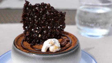 Tiramisu Pastası - Geleneksel İtalyan Tatlı Tatlısı Çikolatalı Kahve Fasulyesi
