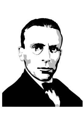 Rus Sovyet yazar Mikhail Bulgakov.