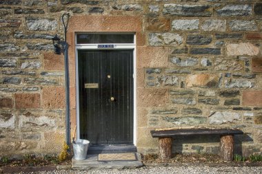Country house entry , highlands