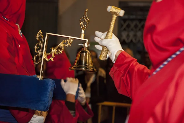 Costaleros Bell, wielki tydzień, Hiszpania — Zdjęcie stockowe