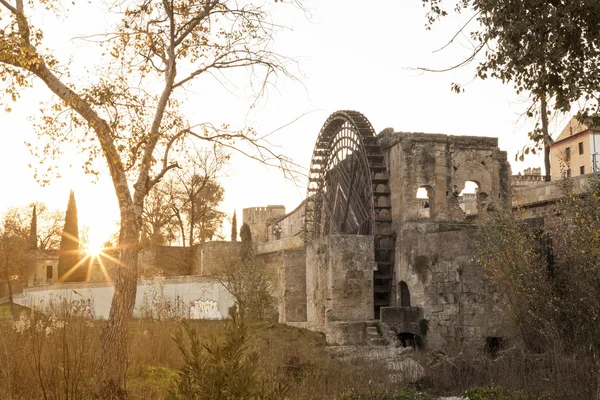 Albolafia değirmen veya Kulaib mill, Cordoba, İspanya — Stok fotoğraf