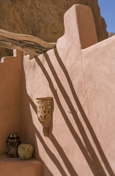 Esquina de Todra Gorge lodge — Foto de Stock