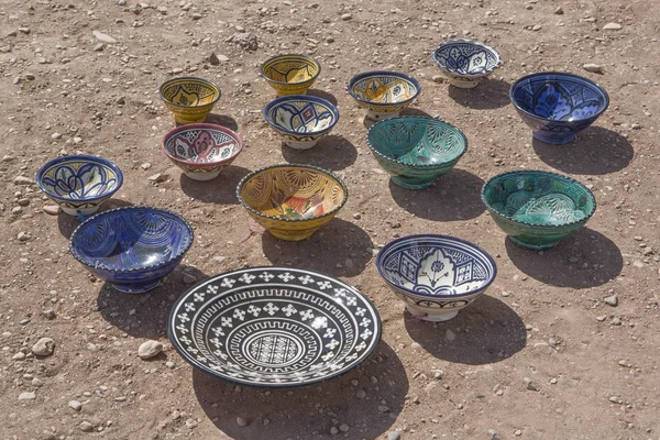Keramik över öknen, Marocko — Stockfoto