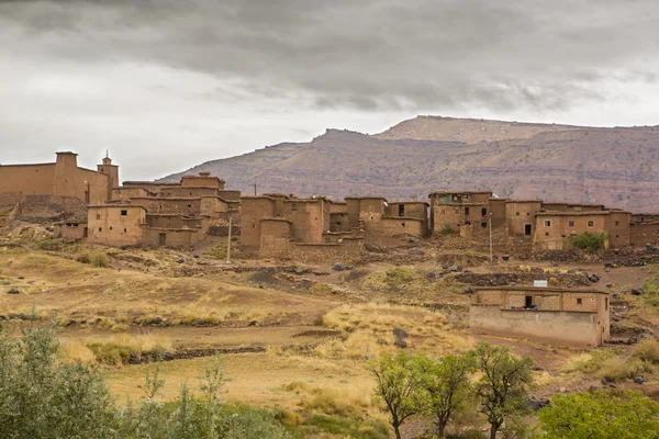 Atlas horské městečko, Maroko — Stock fotografie