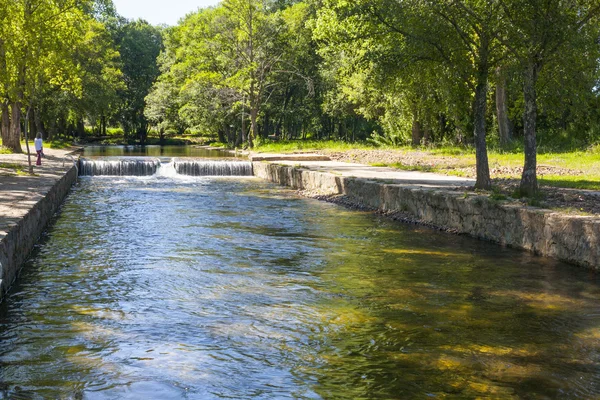 Naturliga pooler, La Codosera — Stockfoto