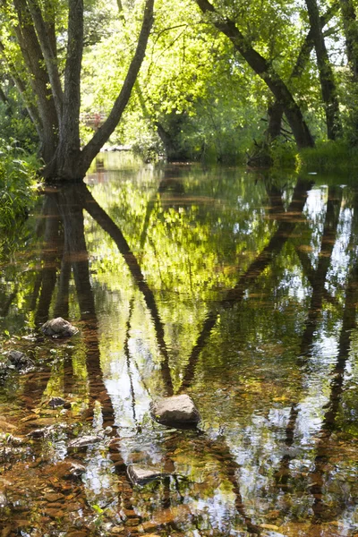 Umgebung des Gevora Flusses, Spanien — Stockfoto