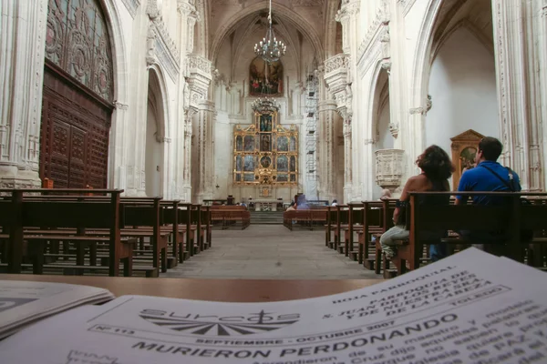 Surat kabar paroki di San Juan de los Reyes — Stok Foto