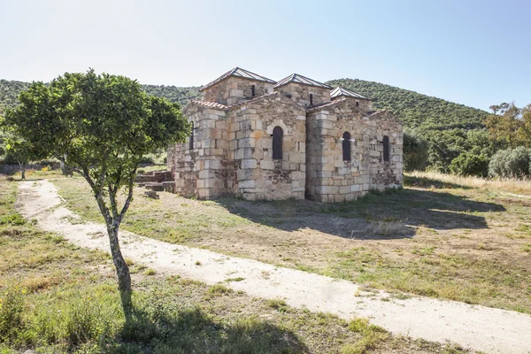 Iglesia visigoda de Santa Lucía del Trampal, Alcuescar, España — Foto de Stock