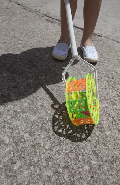 Straßenläufer Plastikspielzeug — Stockfoto