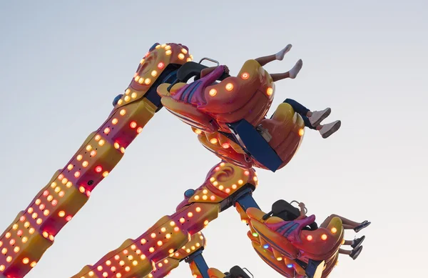 Hanging funfair attraction — Stock Photo, Image
