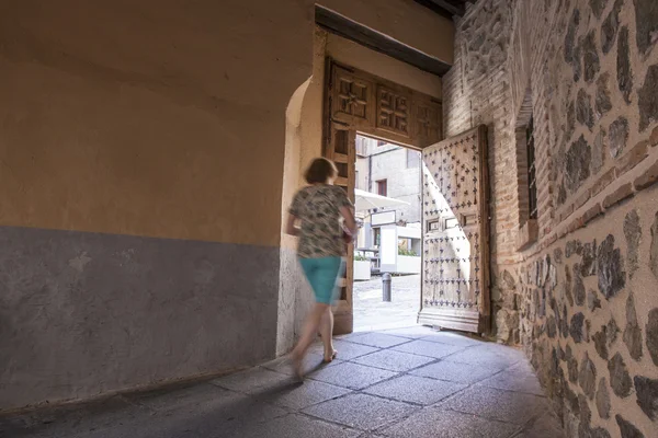 Eski geçit, Toledo, İspanya — Stok fotoğraf