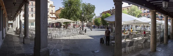 Zocodover Square terraces, Toledo — Stock Photo, Image