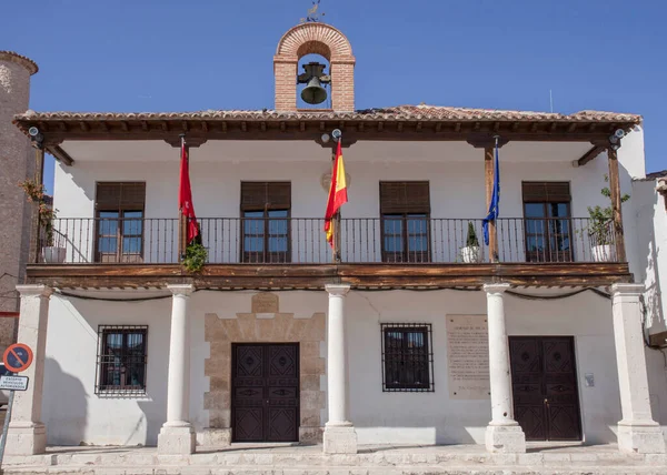 Plaza Armas Colmenar Oreja Madrid España Ayuntamiento — Foto de Stock