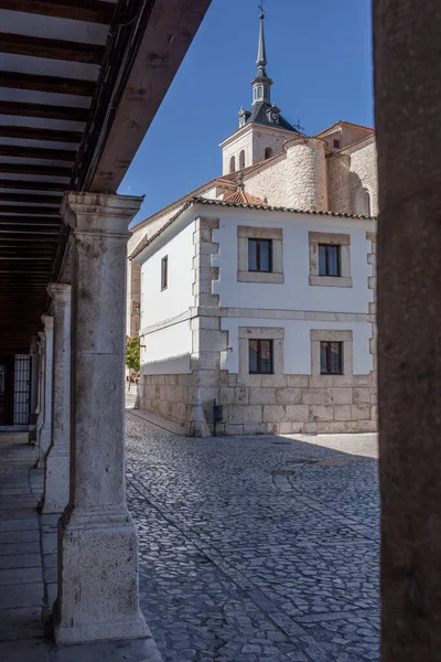 Colmenar Oreja Main Square Spain Madrid 카스티야의 가파른 사각형의 인상적 — 스톡 사진