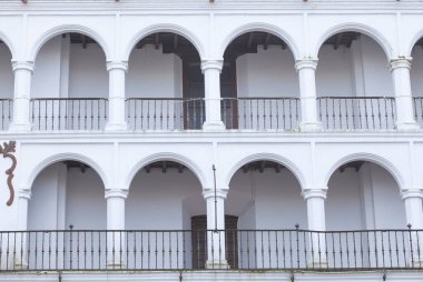 Llerena 'da İspanya Plaza' sı. Casinet Portal, Extremadura, İspanya