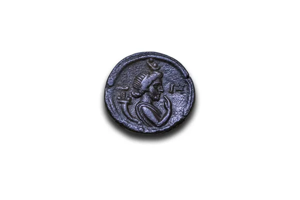 Madrid Spanje Maart 2021 Harpocraten Tetradrachme Van Hadrianus Alexandrië 132 — Stockfoto
