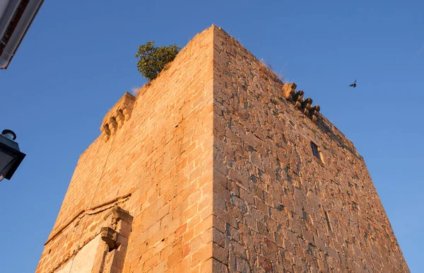 Galisteo Prachtige Ommuurde Stad Uit Alagon Valley 15E Paleis Fort — Stockfoto