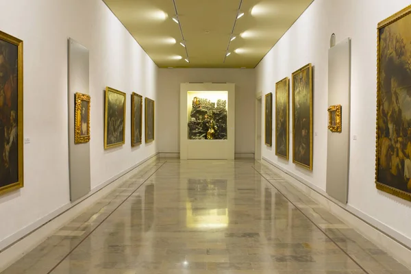 Cadiz Spain May 31Th 2019 Cadiz Museum Fine Arts Corridor — Stock Photo, Image