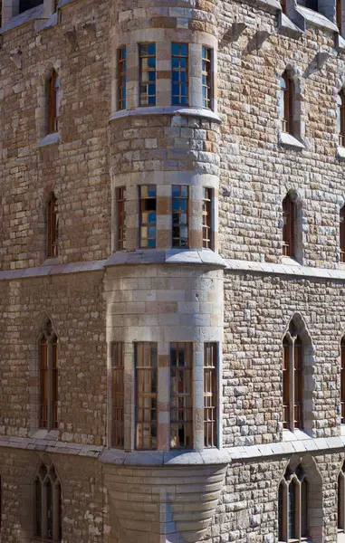 Casa Botines 由Antoni Gaudi设计的现代化建筑 西班牙里昂 — 图库照片