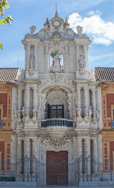 The Palace of San Telmo Seville, Spain. Seat of the presidency of the Andalusian Regional Government