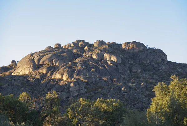 Berrocal Data Ett Unikt Granitiskt Landskap Som Deklareras Som Naturmonument — Stockfoto