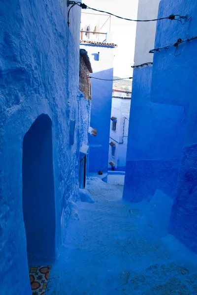 Chefchaouen-gater – stockfoto