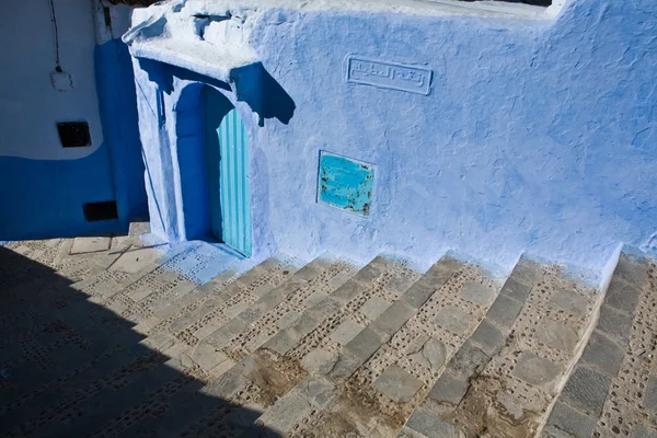 Chefchaouen sokakları — Stok fotoğraf